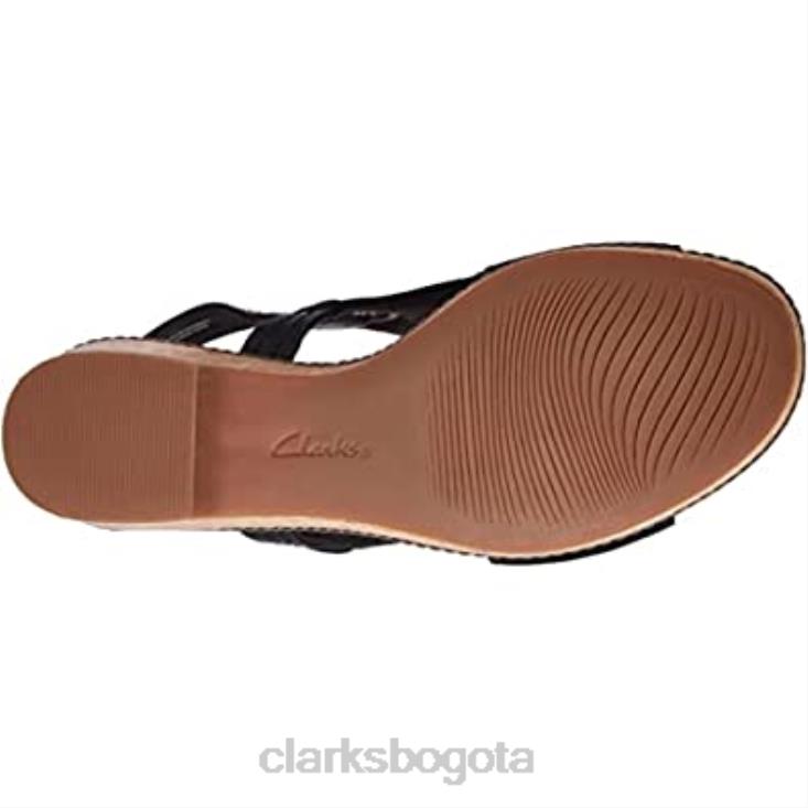 Clarks 0DX8L2350 sandalia giselle sea mujer negro sde clarks mujer negro