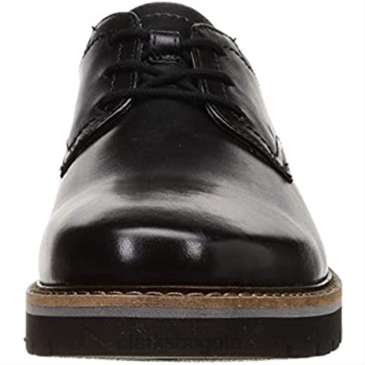 Clarks 0DX8L2351 clarks bayhill plaoxford hombre cuero negro hombres cuero negro