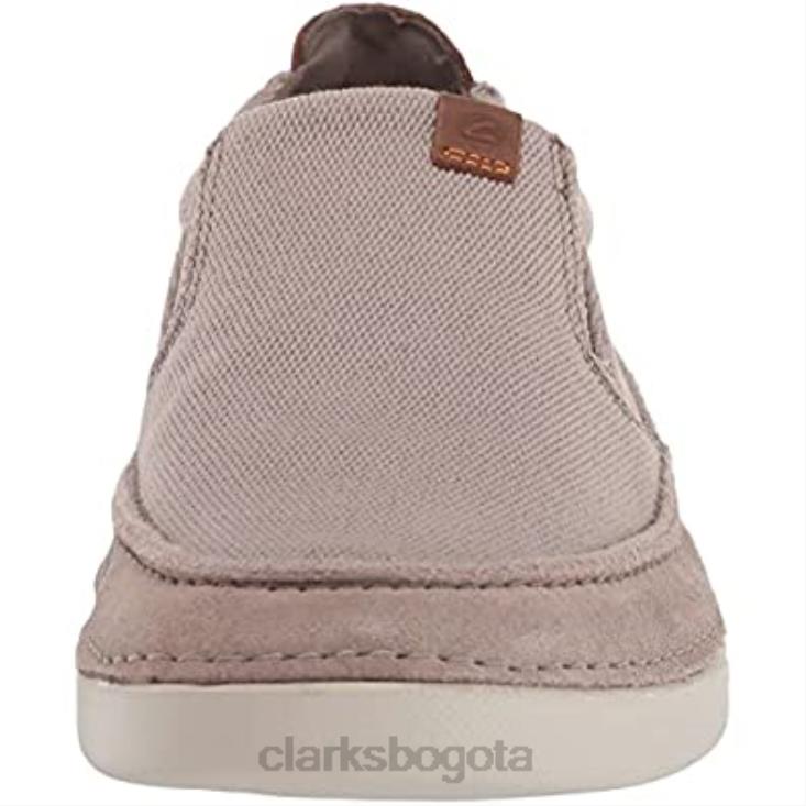 Clarks 0DX8L2358 zapatillas gereld step hombre piedra combi clarks hombres combinación de piedra