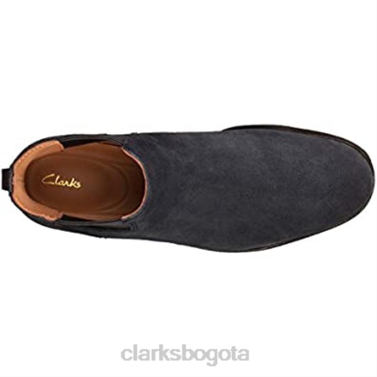 Clarks 0DX8L2361 Botas chelsea clarks clarkdale gobi azul marino para hombre hombres Armada