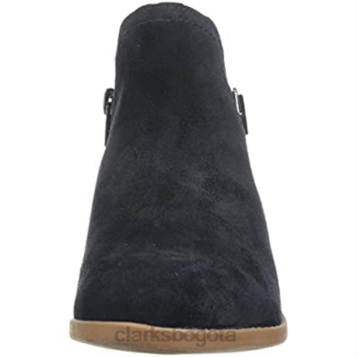 Clarks 0DX8L2363 Botín clarks addiy carisa de mujer en ante negro mujer ante negro