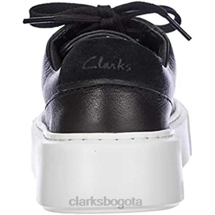 Clarks 0DX8L2367 Zapatilla Hero Lite Lace Mujer Clarks Cuero Negro mujer cuero negro