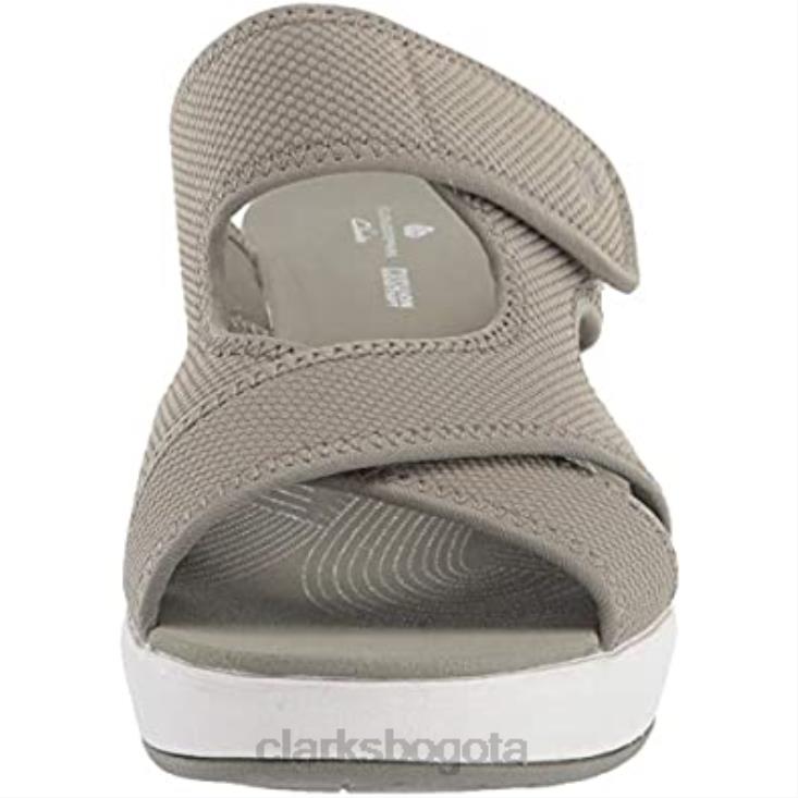 Clarks 0DX8L2369 Sandalias Clarks Dusty Olive Textile Step Cali Reef para mujer mujer