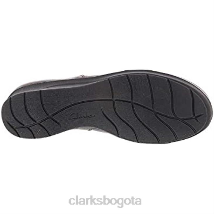Clarks 0DX8L237 Mocasín Hope Roxanne Mujer Clarks Cuero Marrón mujer