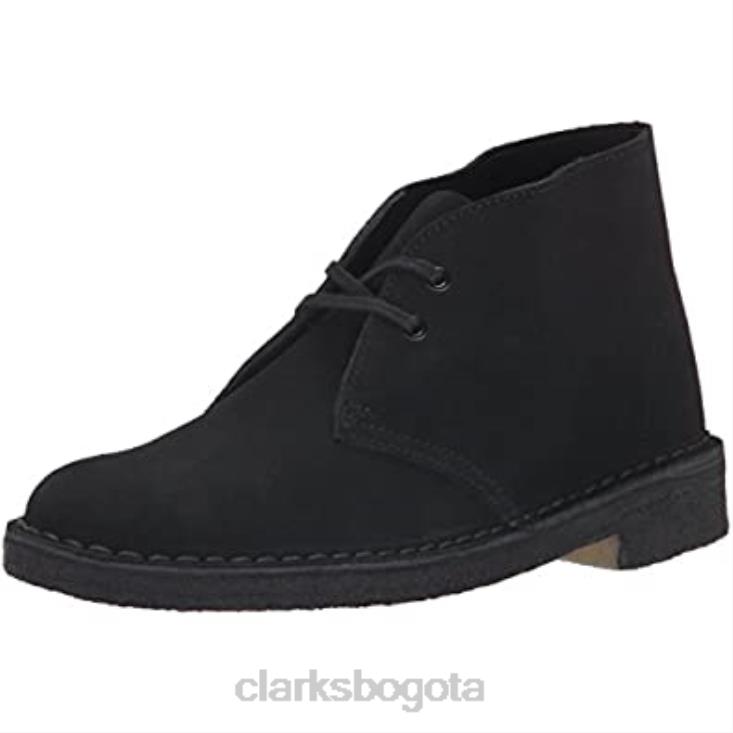 Clarks 0DX8L2371 Chukka desert boot de mujer clarks de ante negro mujer ante negro