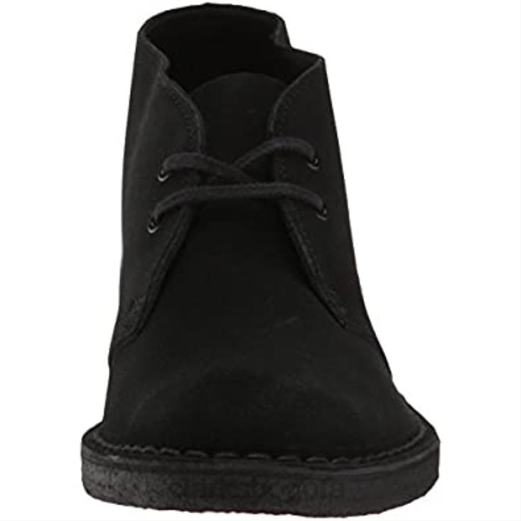 Clarks 0DX8L2371 Chukka desert boot de mujer clarks de ante negro mujer ante negro