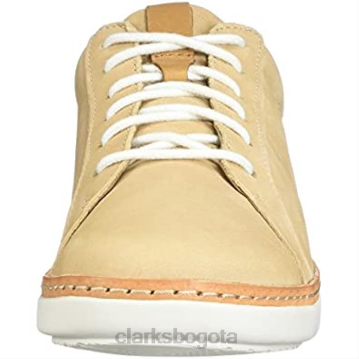 Clarks 0DX8L2373 amberlee rosa clarks nude nubuck para mujer mujer nubuck desnudo