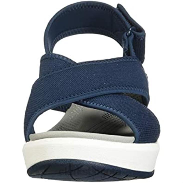 Clarks 0DX8L2379 Sandalia clarks step cali cove de textil azul marino para mujer mujer textil azul marino