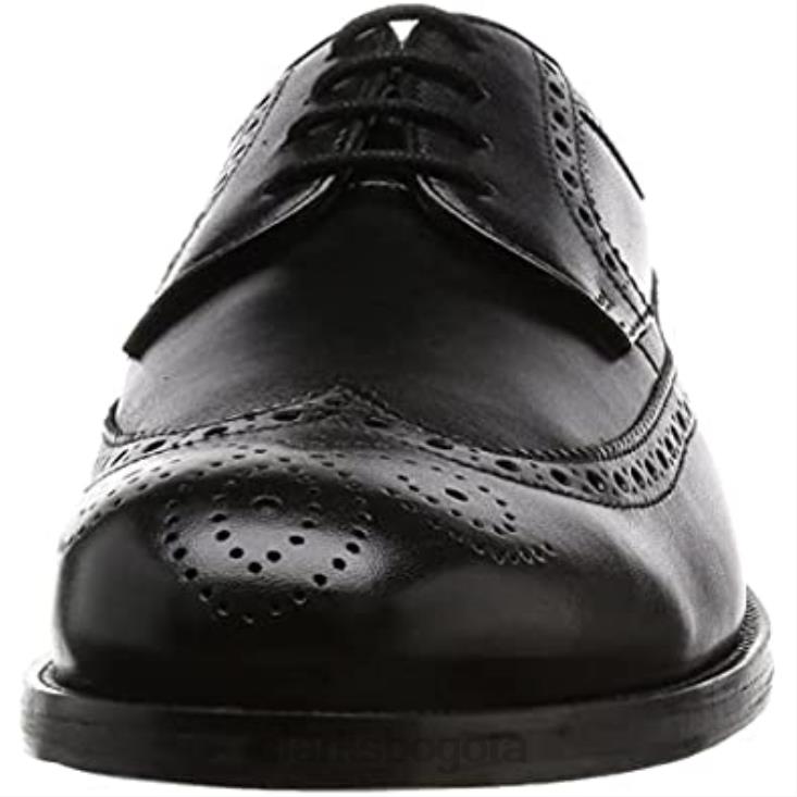 Clarks 0DX8L238 derbis coling limit hombre clarks negros hombres cuero negro