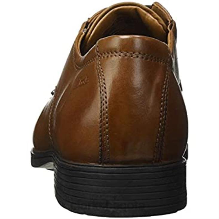 Clarks 0DX8L2381 clarks tilden plaoxford marrón hombre hombres marrón