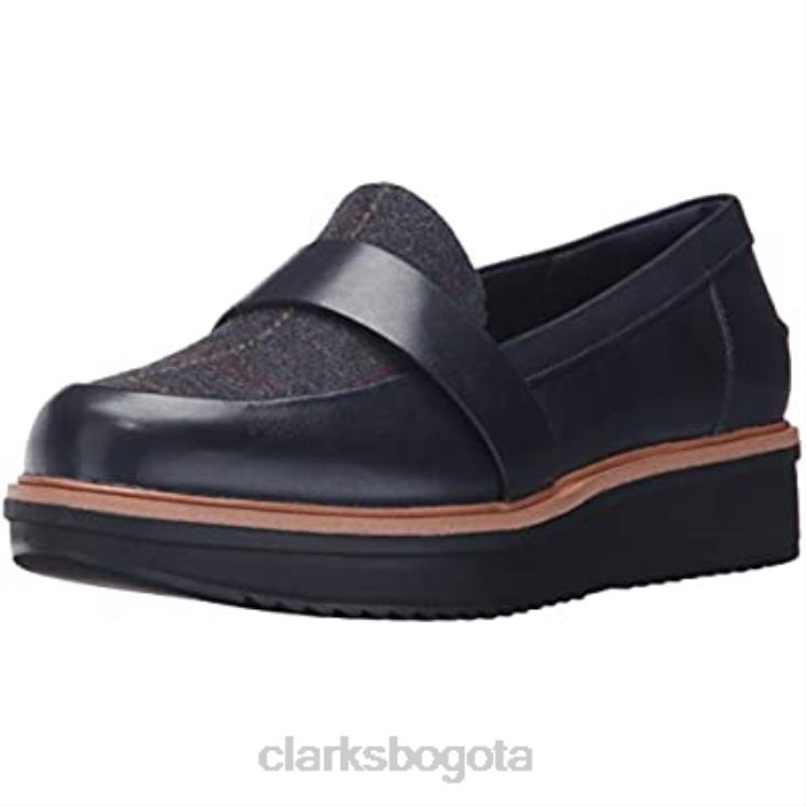 Clarks 0DX8L2385 mocasines clarks teadale elsa pen ny para mujer mujer