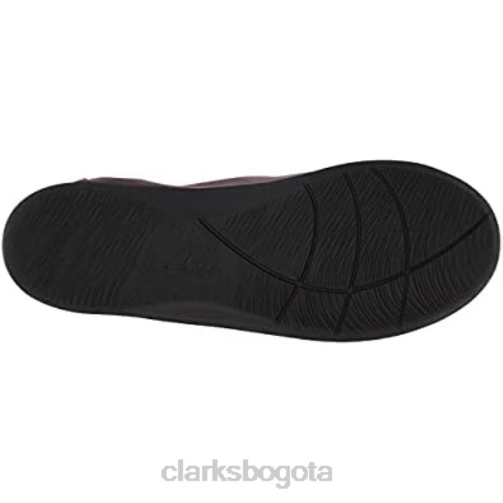 Clarks 0DX8L2389 bailarinas clarks sillian jetay mujer nobuk sintético gris morado mujer nubuck sintético gris violeta