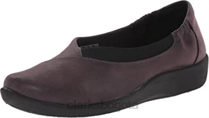 nubuck sintético gris violeta