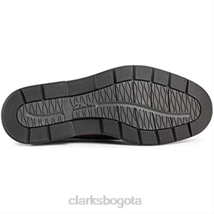 Clarks 0DX8L24 Clarks Banning Limit de nubuck marrón oscuro unisexo nubuck marrón oscuro