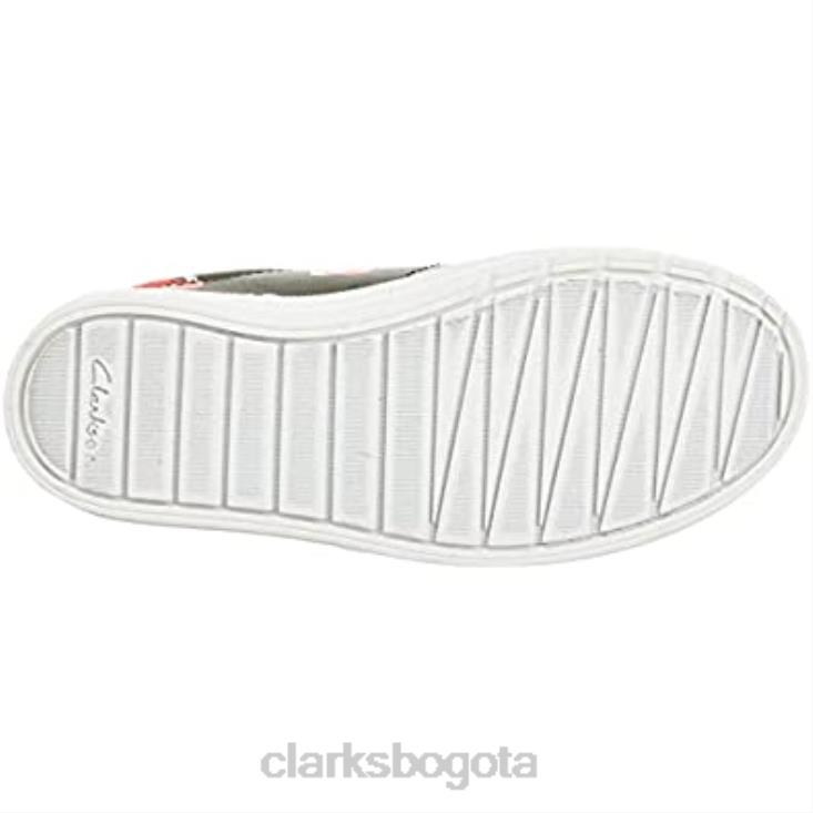 Clarks 0DX8L2407 Zapatilla unisex nova early k para niños clarks combinación caqui niños combinación caqui