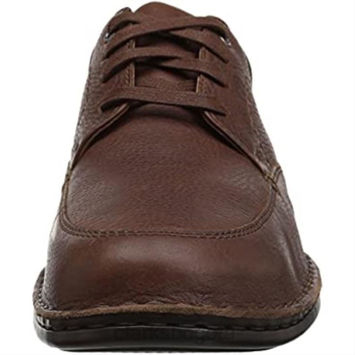 Clarks 0DX8L2411 clarks de cuero tabaco para hombre northam pace oxford hombres cuero tabaco