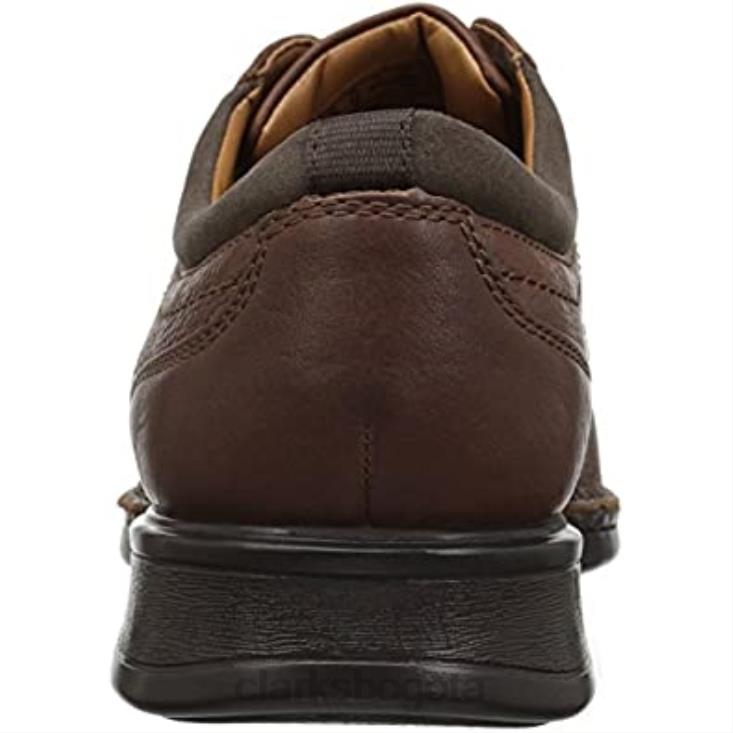Clarks 0DX8L2411 clarks de cuero tabaco para hombre northam pace oxford hombres cuero tabaco