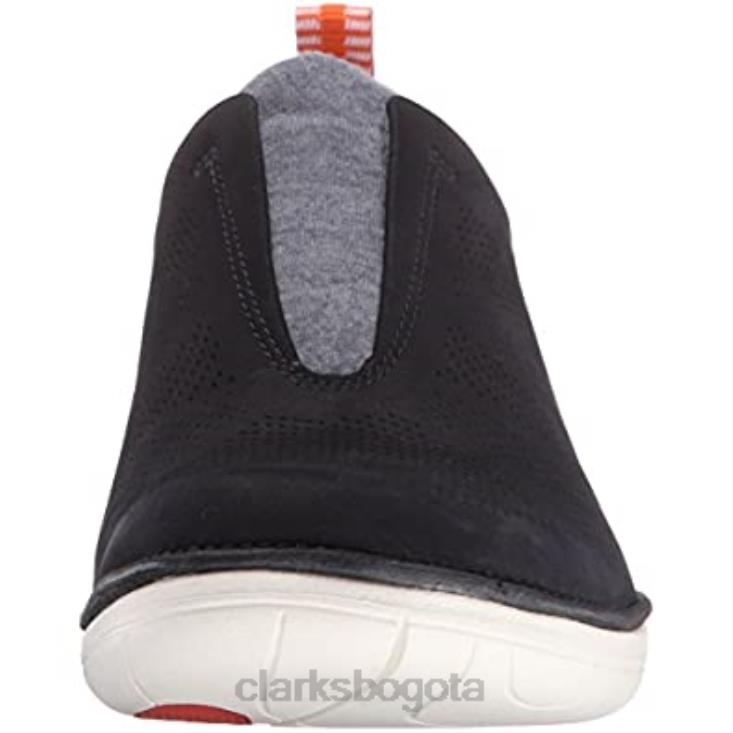 Clarks 0DX8L2414 Mocasines sin cordones Un Spirit para mujer de nobuk azul marino clarks mujer nubuck azul marino