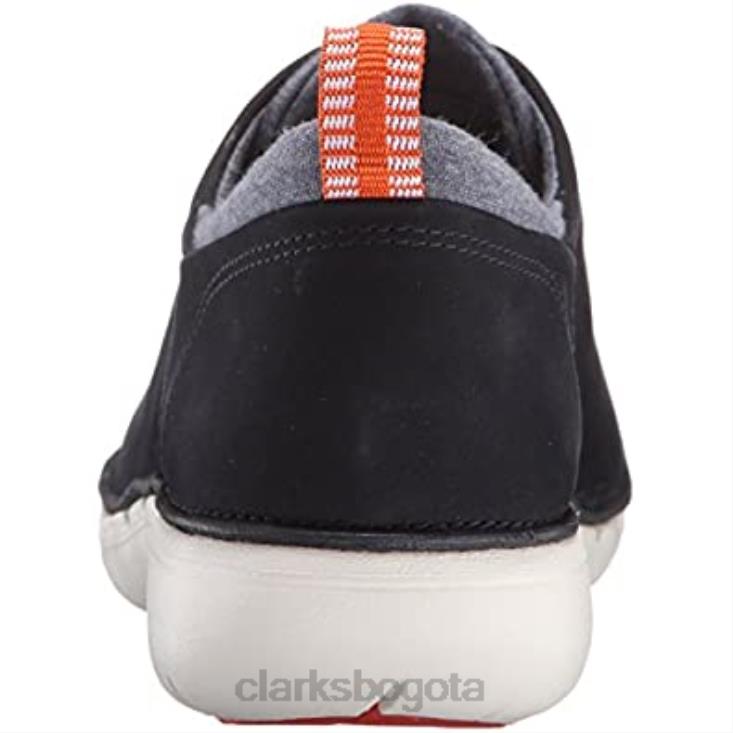 Clarks 0DX8L2414 Mocasines sin cordones Un Spirit para mujer de nobuk azul marino clarks mujer nubuck azul marino