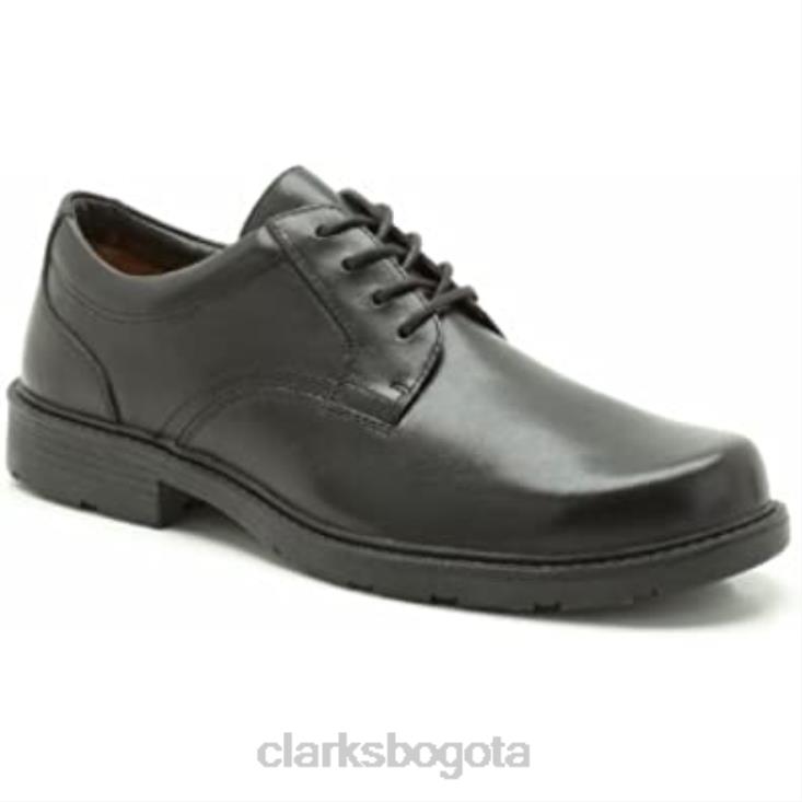 Clarks 0DX8L2420 hombre guarida planegro cuero cuero 6 clarks hombres
