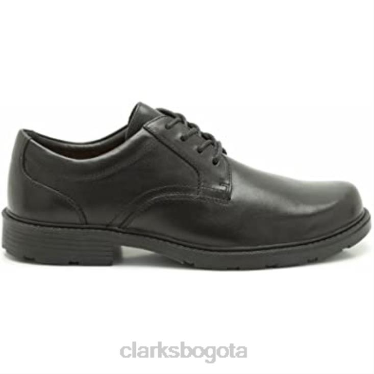 Clarks 0DX8L2420 hombre guarida planegro cuero cuero 6 clarks hombres
