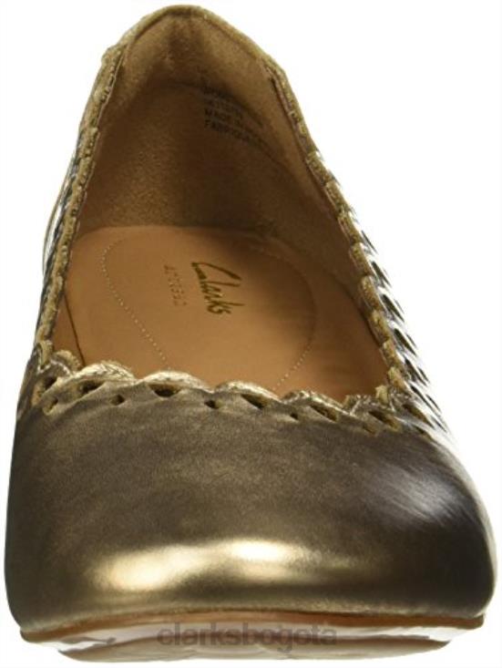 Clarks 0DX8L2429 clarks metálicos ricos henderson para mujer unisexo