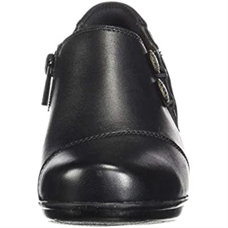 Clarks 0DX8L2430 mocasines sin cordones warrenwarren para mujer clarks negros mujer negro