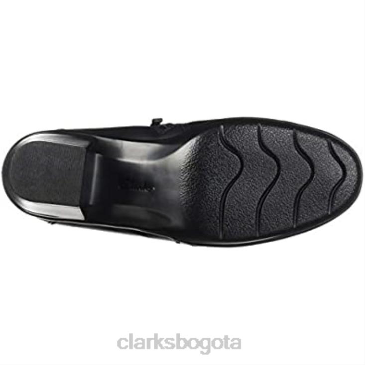 Clarks 0DX8L2430 mocasines sin cordones warrenwarren para mujer clarks negros mujer negro