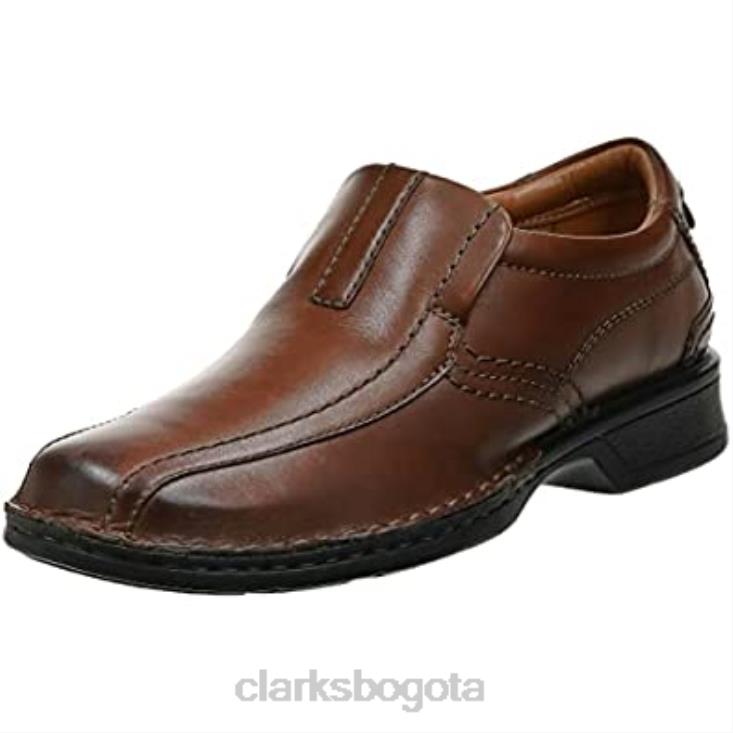 Clarks 0DX8L2431 escalón escalade hombre cuero marrón clarks cuero marrón hombres cuero marrón