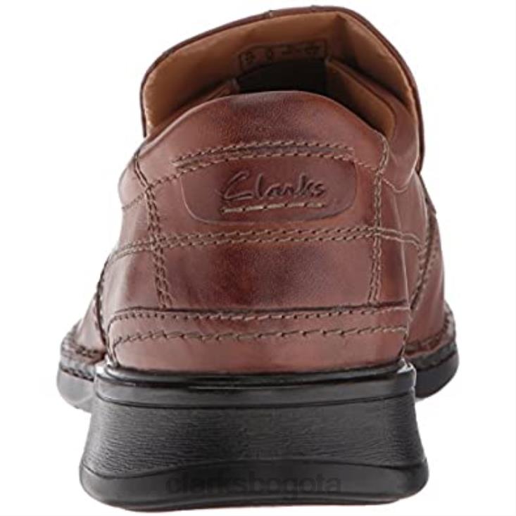 Clarks 0DX8L2431 escalón escalade hombre cuero marrón clarks cuero marrón hombres cuero marrón