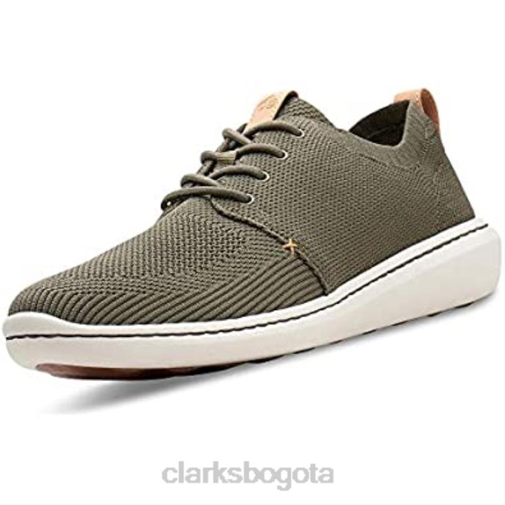 Clarks 0DX8L2433 Zapatilla clarks step urban mix de hombre verde caqui hombres verde caqui