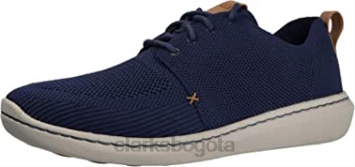 Clarks 0DX8L2435 Zapatilla clarks step urban mix de hombre azul marino hombres azul marino