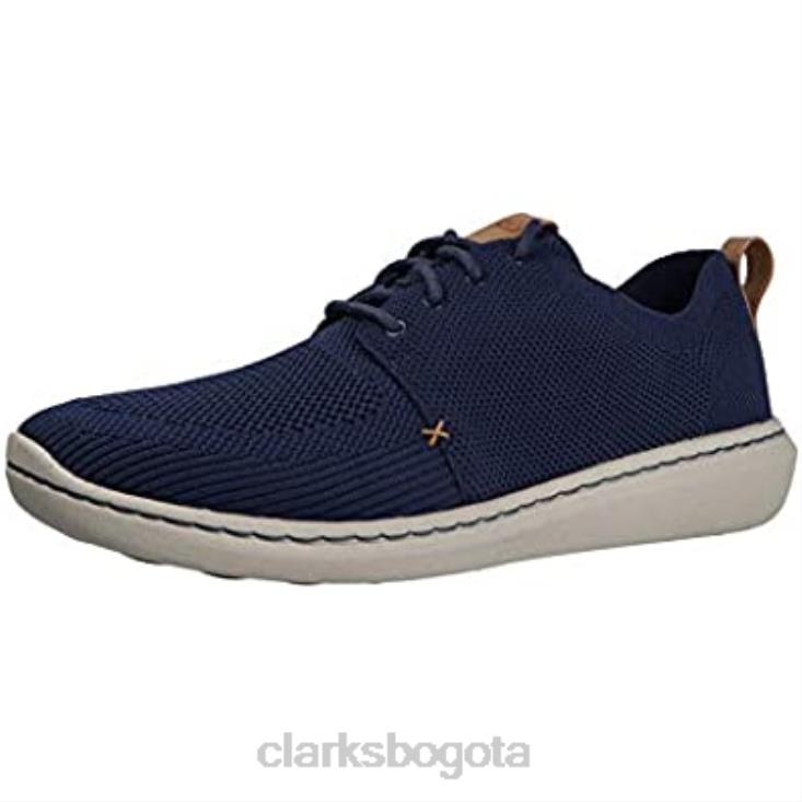 Clarks 0DX8L2435 Zapatilla clarks step urban mix de hombre azul marino hombres azul marino