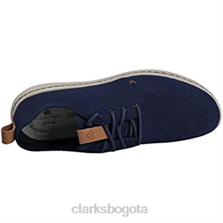 Clarks 0DX8L2435 Zapatilla clarks step urban mix de hombre azul marino hombres azul marino