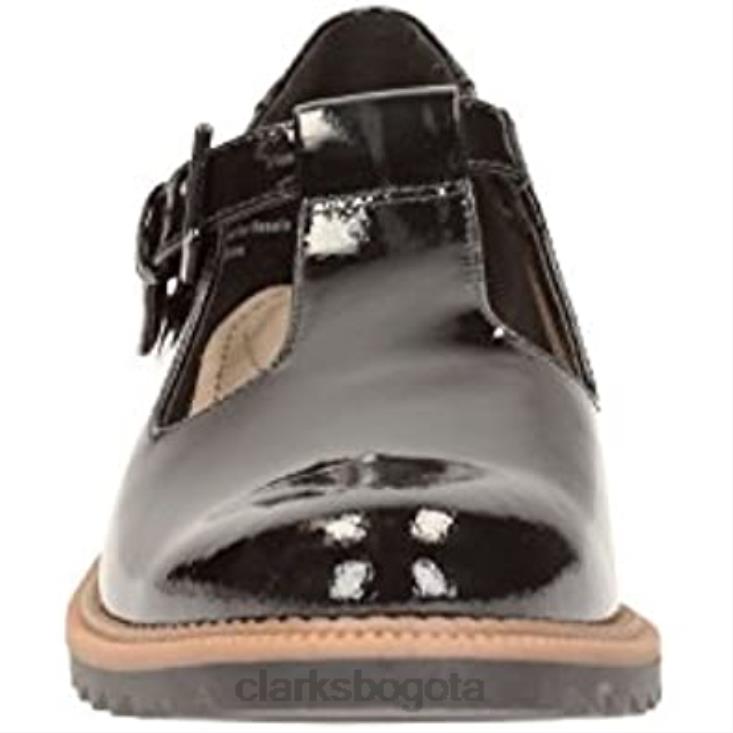 Clarks 0DX8L2436 mocasines clarks griff mia pen ny negros para mujer mujer palmadita negra