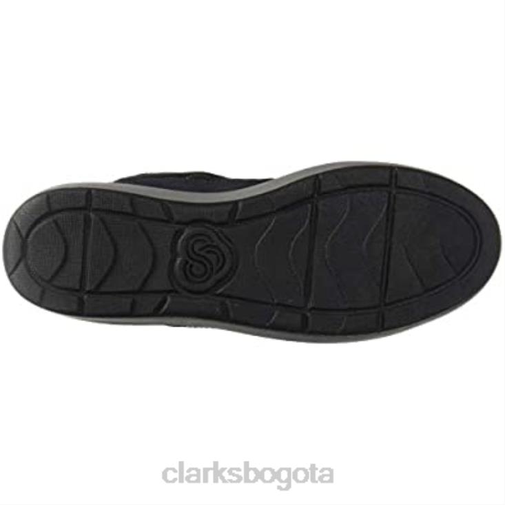 Clarks 0DX8L2446 Botín step north frost mujer negro textil clarks mujer textil negro