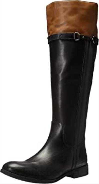 Clarks 0DX8L2447 bota de montar pita topeka mujer clarks cuero negro mujer cuero negro