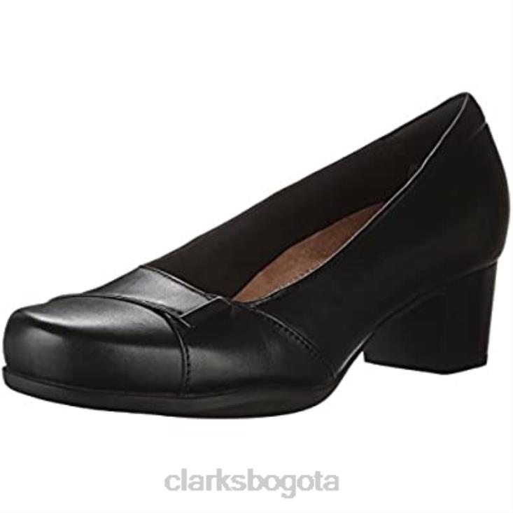 Clarks 0DX8L2453 vestido rosalyn belle mujer clarks cuero negro mujer cuero negro