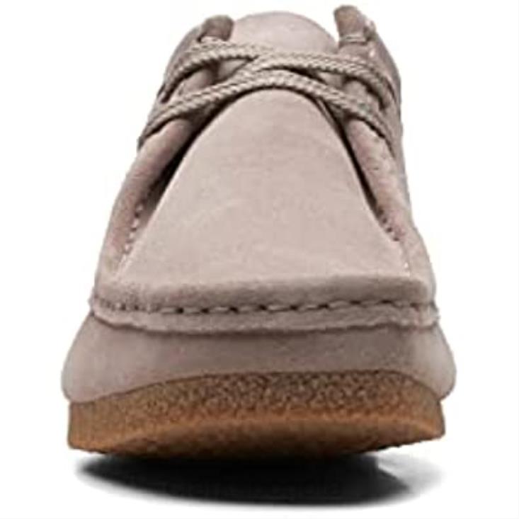 Clarks 0DX8L2454 mocasín shacre ii run para hombre clarks de gamuza color piedra hombres gamuza piedra