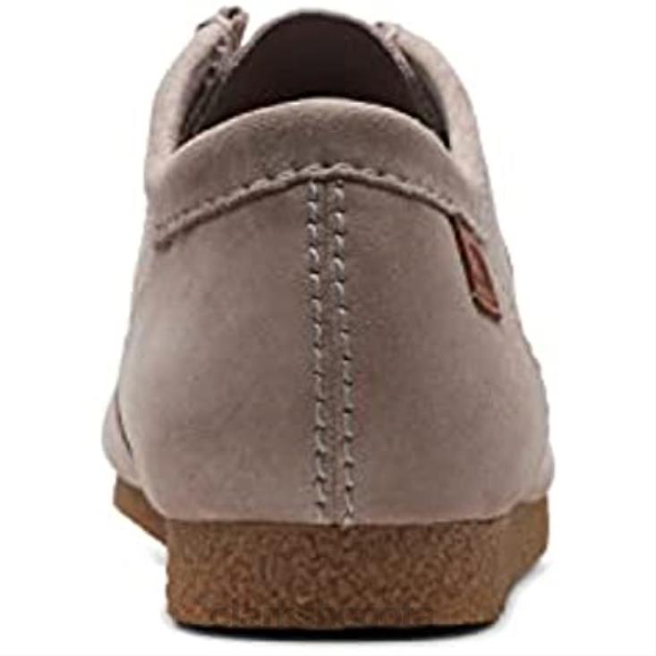 Clarks 0DX8L2454 mocasín shacre ii run para hombre clarks de gamuza color piedra hombres gamuza piedra