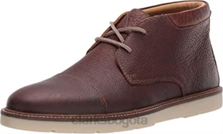 Clarks 0DX8L2455 botas clasicas grandtop para hombre clarks bronceado de cuero caído hombres cuero bronceado caído