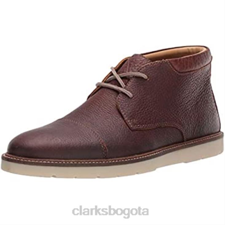 Clarks 0DX8L2455 botas clasicas grandtop para hombre clarks bronceado de cuero caído hombres cuero bronceado caído