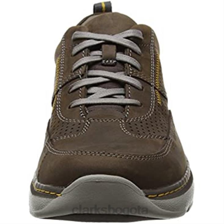 Clarks 0DX8L2457 Zapatos derby clarks marrón oscuro lea para hombre charton mix hombres marrón marrón oscuro