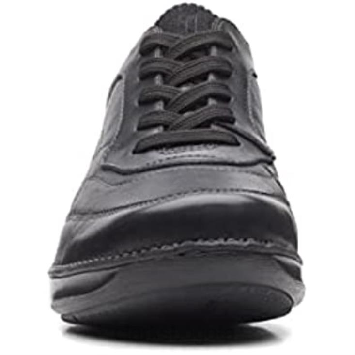 Clarks 0DX8L246 zapatos de cuero appley tie clarks negros unisexo