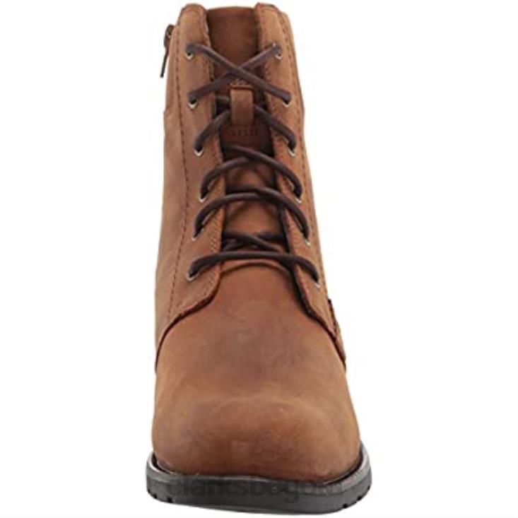 Clarks 0DX8L2466 Botín Clarks Orinoco Spice para mujer marrón tabaco mujer rapé marrón