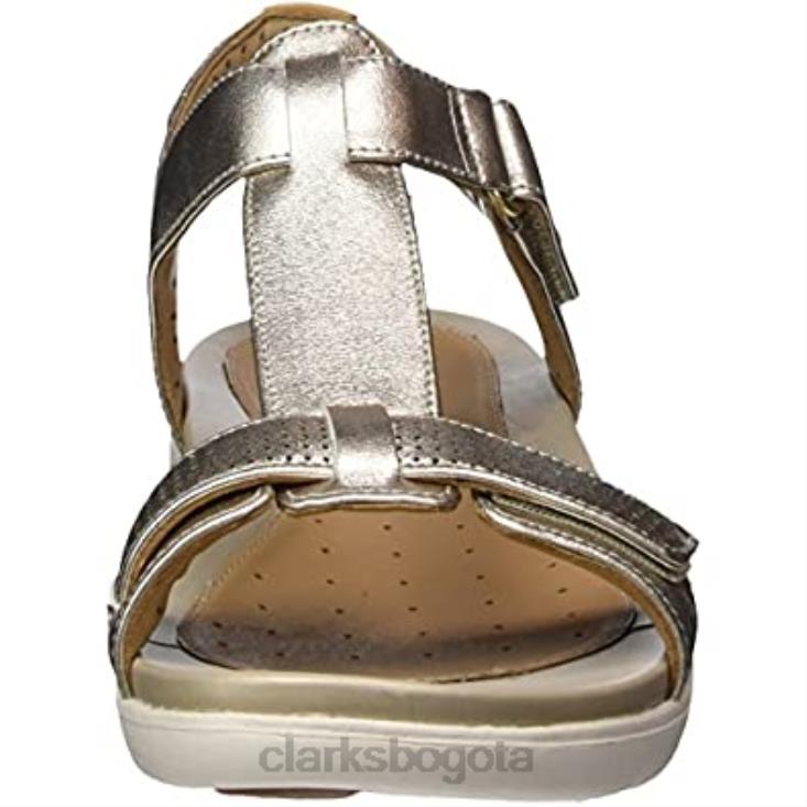 Clarks 0DX8L2472 Sandalias Clarks Un Haywood con barra en T para mujer mujer