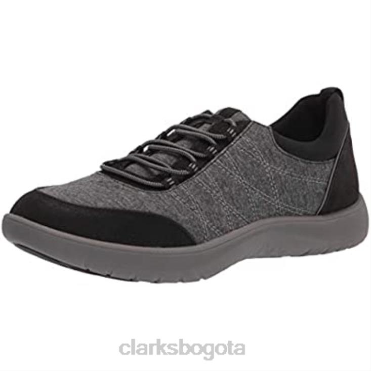Clarks 0DX8L2485 zapatillas adella holly mujer clarks negras mujer