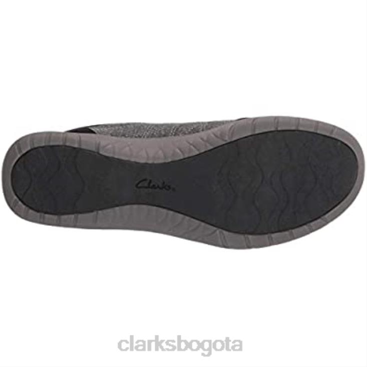 Clarks 0DX8L2485 zapatillas adella holly mujer clarks negras mujer