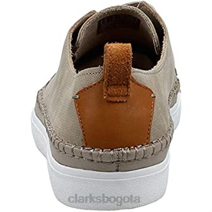 Clarks 0DX8L2489 clarks kessell artesanía zapatos de cuero arena unisexo