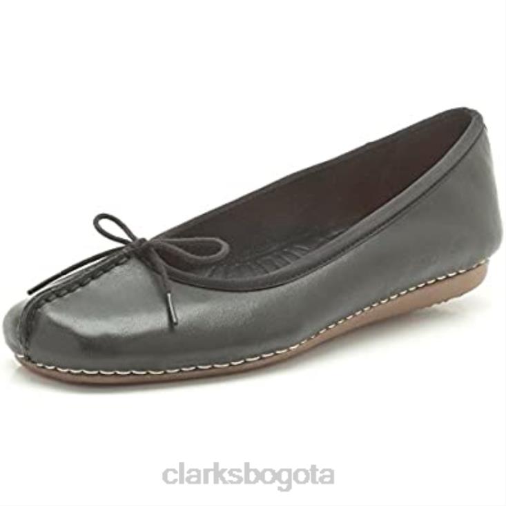 Clarks 0DX8L249 Bailarinas Clarks Freckle Ice de ante lila para mujer mujer gamuza lila